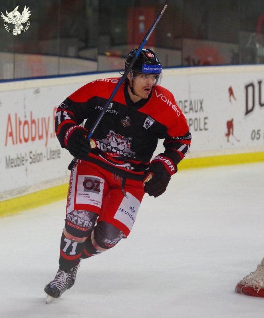 Photo hockey match Bordeaux - Mulhouse le 27/10/2017