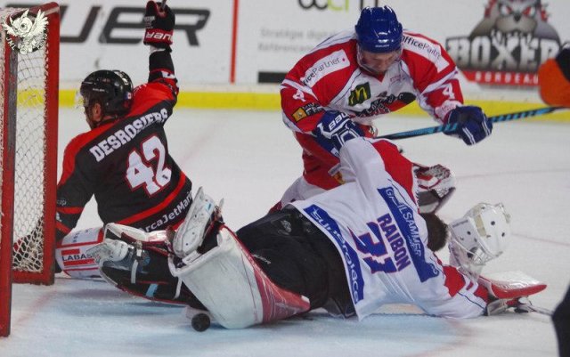 Photo hockey match Bordeaux - Mulhouse le 27/10/2017
