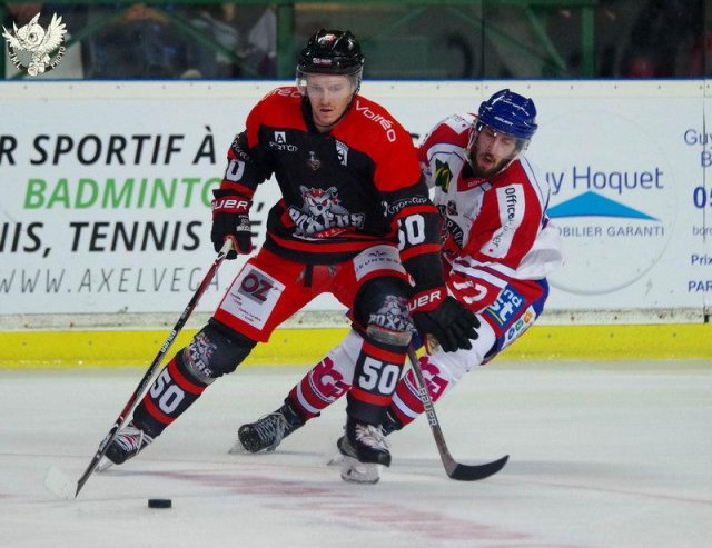 Photo hockey match Bordeaux - Mulhouse le 27/10/2017