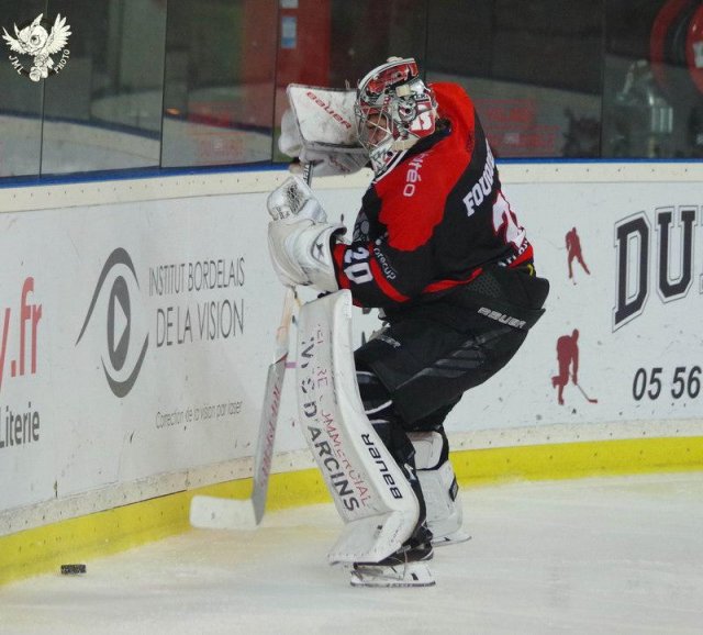 Photo hockey match Bordeaux - Mulhouse le 27/10/2017