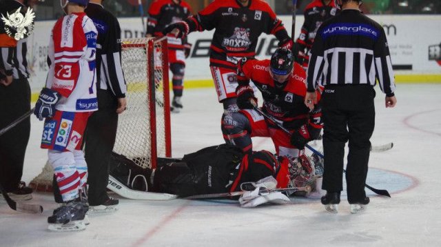 Photo hockey match Bordeaux - Mulhouse le 27/10/2017