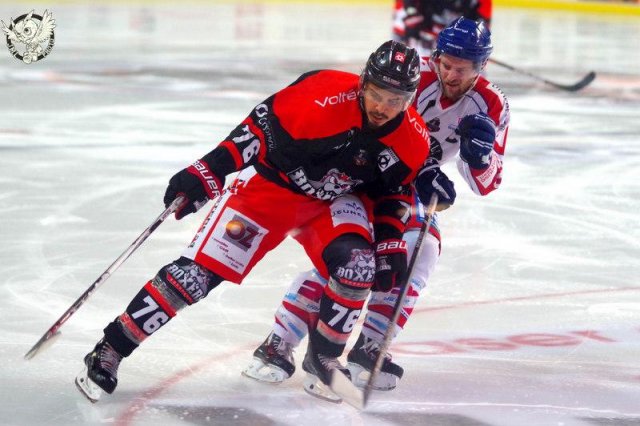 Photo hockey match Bordeaux - Mulhouse le 27/10/2017