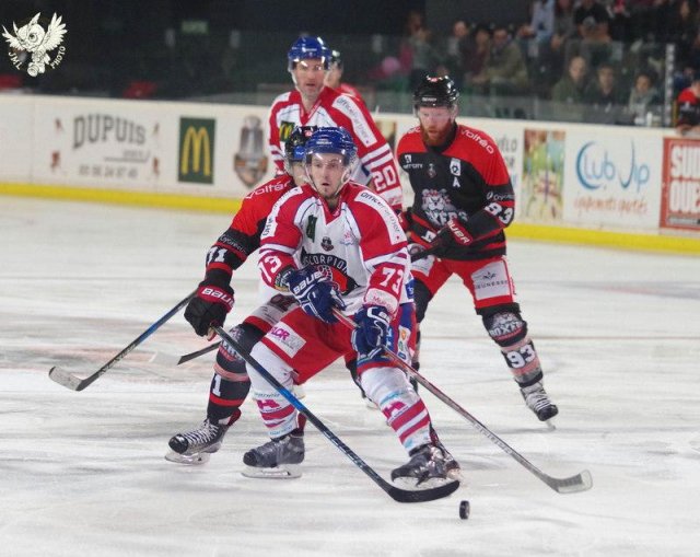 Photo hockey match Bordeaux - Mulhouse le 27/10/2017