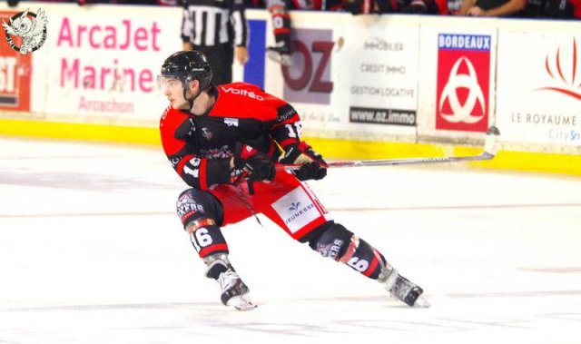 Photo hockey match Bordeaux - Mulhouse le 27/10/2017
