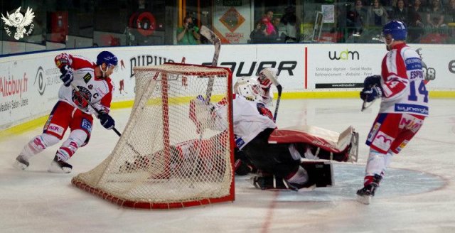 Photo hockey match Bordeaux - Mulhouse le 27/10/2017
