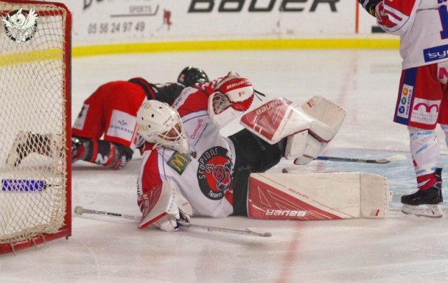 Photo hockey match Bordeaux - Mulhouse le 27/10/2017