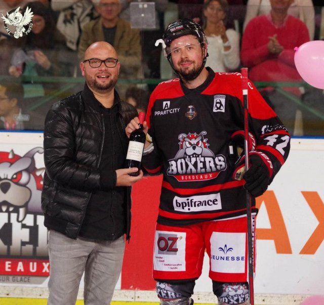 Photo hockey match Bordeaux - Mulhouse le 27/10/2017