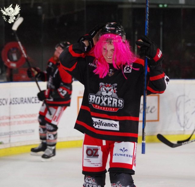 Photo hockey match Bordeaux - Mulhouse le 27/10/2017