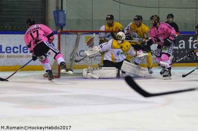 Photo hockey match Rouen - Strasbourg  le 29/10/2017