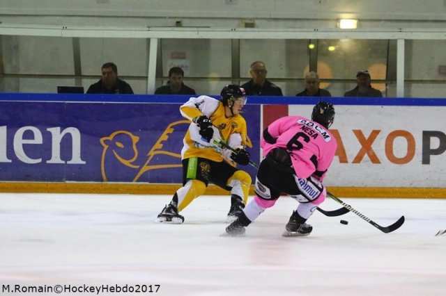Photo hockey match Rouen - Strasbourg  le 29/10/2017