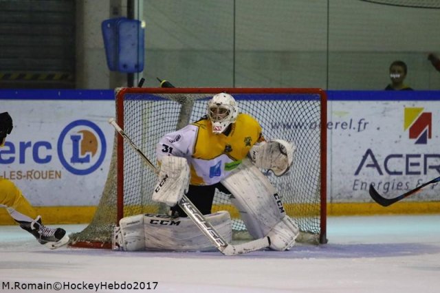 Photo hockey match Rouen - Strasbourg  le 29/10/2017