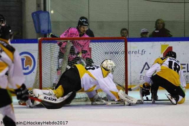 Photo hockey match Rouen - Strasbourg  le 29/10/2017