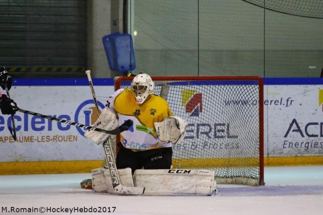 Photo hockey match Rouen - Strasbourg  le 29/10/2017