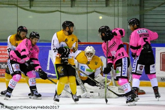 Photo hockey match Rouen - Strasbourg  le 29/10/2017