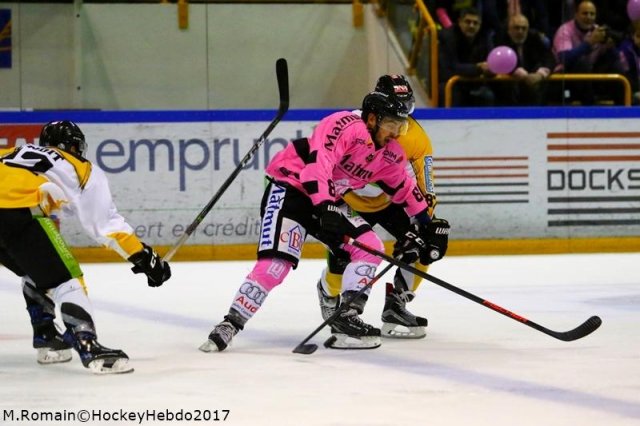 Photo hockey match Rouen - Strasbourg  le 29/10/2017
