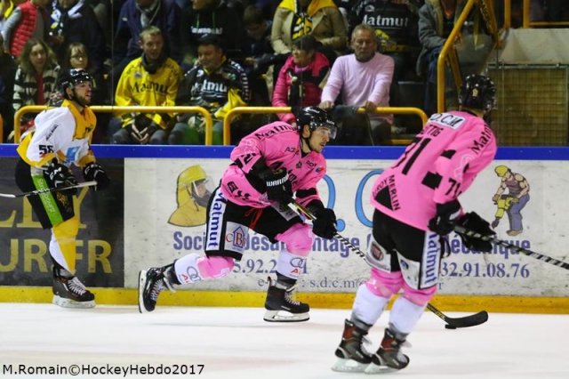 Photo hockey match Rouen - Strasbourg  le 29/10/2017