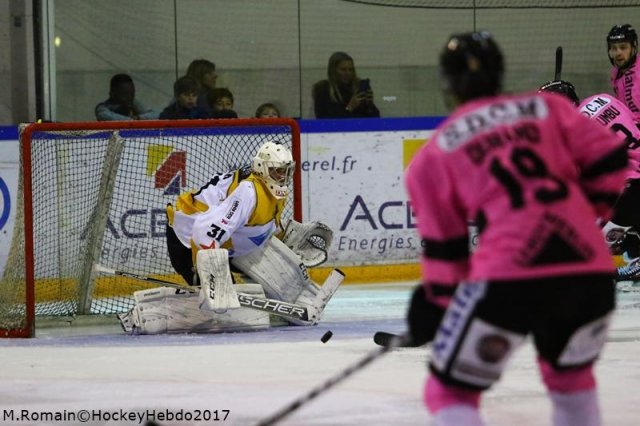 Photo hockey match Rouen - Strasbourg  le 29/10/2017
