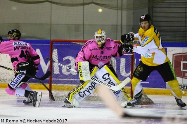 Photo hockey match Rouen - Strasbourg  le 29/10/2017