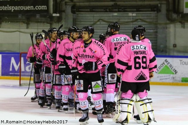 Photo hockey match Rouen - Strasbourg  le 29/10/2017