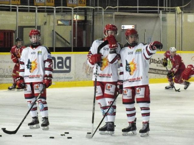 Photo hockey reportage U20 Élite, choc des extrêmes à Trimolet (+interviews)