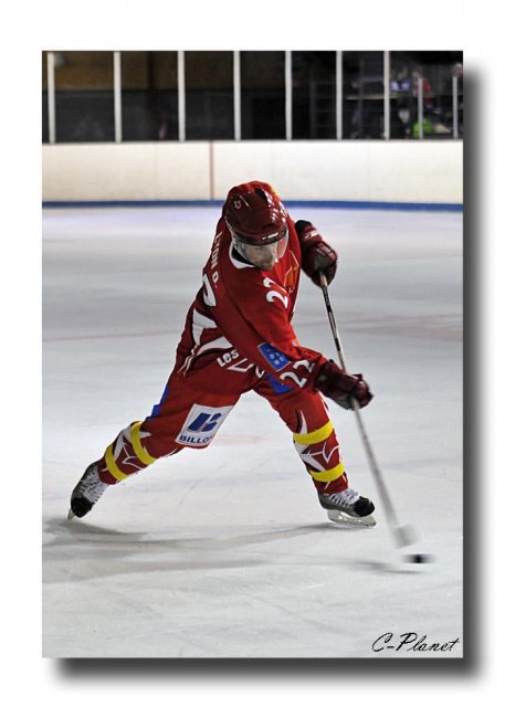 Photo hockey match Valence - Garges-lès-Gonesse le 21/02/2009