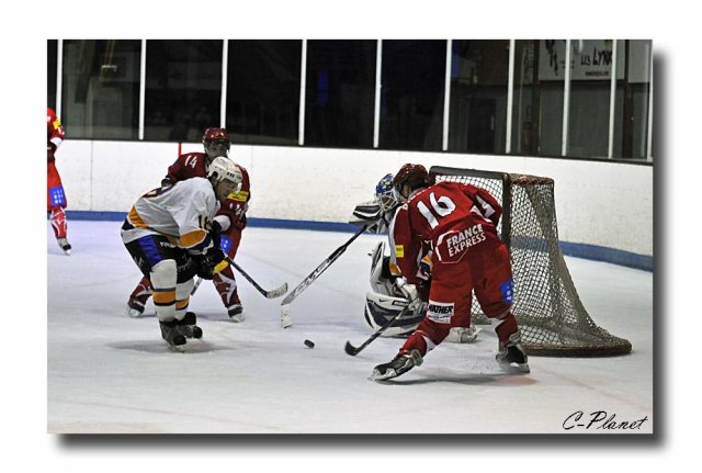 Photo hockey match Valence - Garges-lès-Gonesse le 21/02/2009