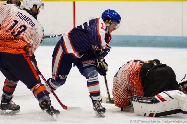 Photo hockey match Clermont-Ferrand - Montpellier  le 28/10/2017