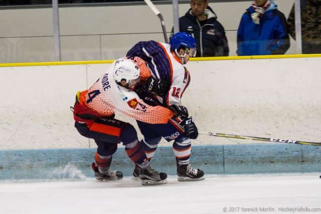 Photo hockey match Clermont-Ferrand - Montpellier  le 28/10/2017