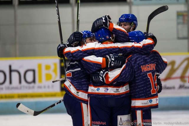 Photo hockey match Clermont-Ferrand - Montpellier  le 28/10/2017