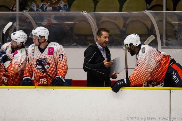 Photo hockey match Clermont-Ferrand - Montpellier  le 28/10/2017
