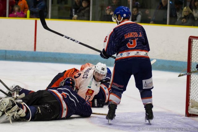 Photo hockey match Clermont-Ferrand - Montpellier  le 28/10/2017