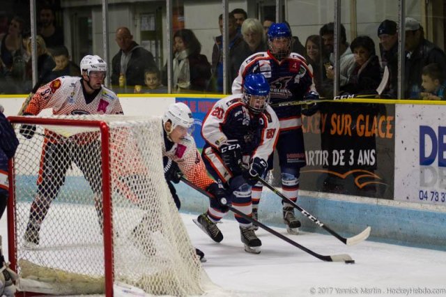 Photo hockey match Clermont-Ferrand - Montpellier  le 28/10/2017