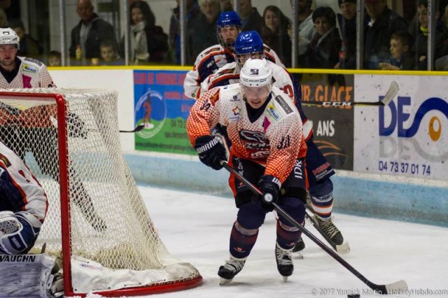 Photo hockey match Clermont-Ferrand - Montpellier  le 28/10/2017
