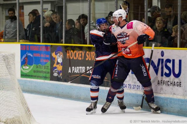 Photo hockey match Clermont-Ferrand - Montpellier  le 28/10/2017