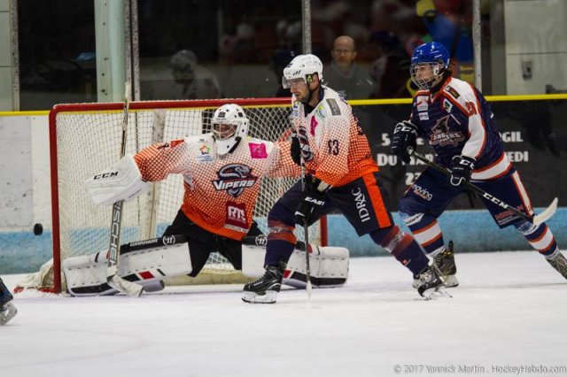 Photo hockey match Clermont-Ferrand - Montpellier  le 28/10/2017