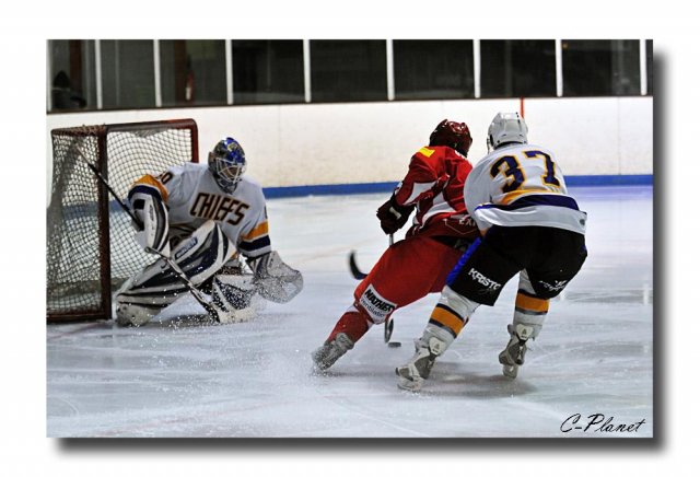 Photo hockey match Valence - Garges-lès-Gonesse le 21/02/2009