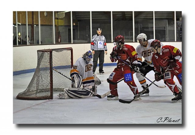 Photo hockey match Valence - Garges-lès-Gonesse le 21/02/2009