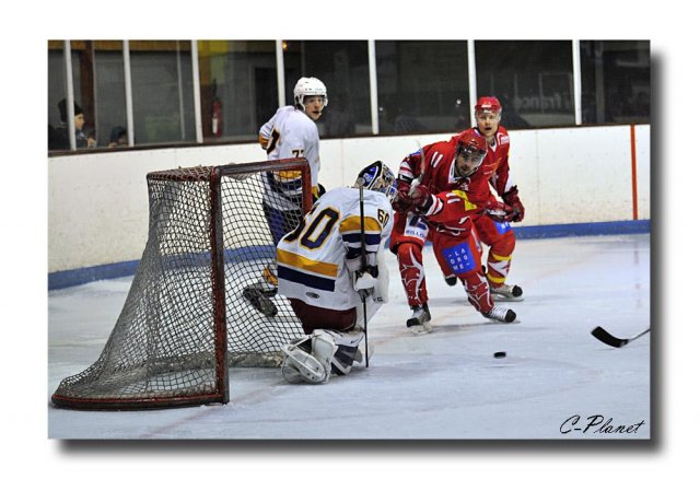 Photo hockey match Valence - Garges-lès-Gonesse le 21/02/2009