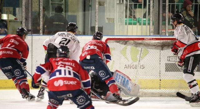 Photo hockey match Angers  - Nice le 31/10/2017