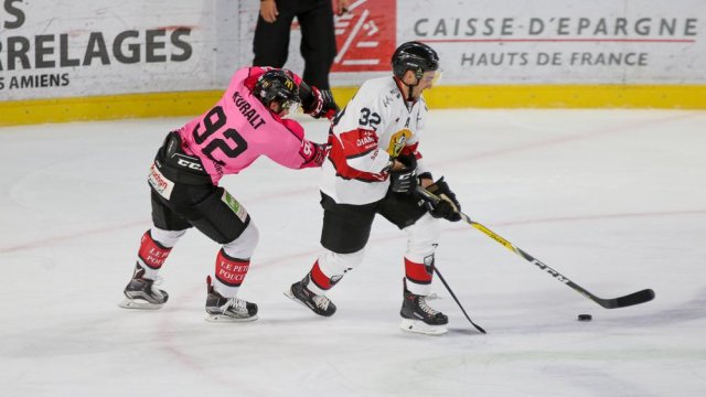 Photo hockey match Amiens  - Chamonix  le 31/10/2017