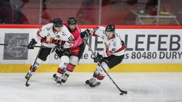Photo hockey match Amiens  - Chamonix  le 31/10/2017