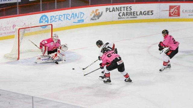 Photo hockey match Amiens  - Chamonix  le 31/10/2017