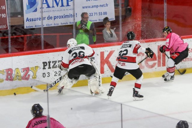 Photo hockey match Amiens  - Chamonix  le 31/10/2017