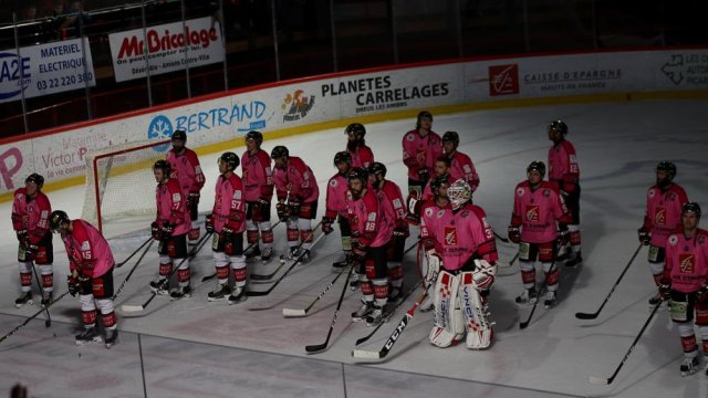 Photo hockey match Amiens  - Chamonix  le 31/10/2017