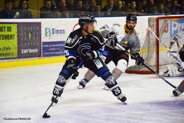 Photo hockey match Nantes - Brest  le 01/11/2017