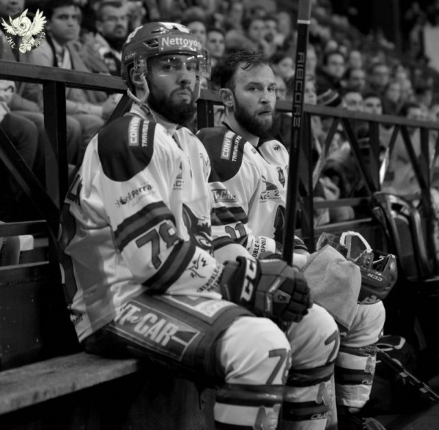 Photo hockey match Bordeaux - Grenoble  le 31/10/2017