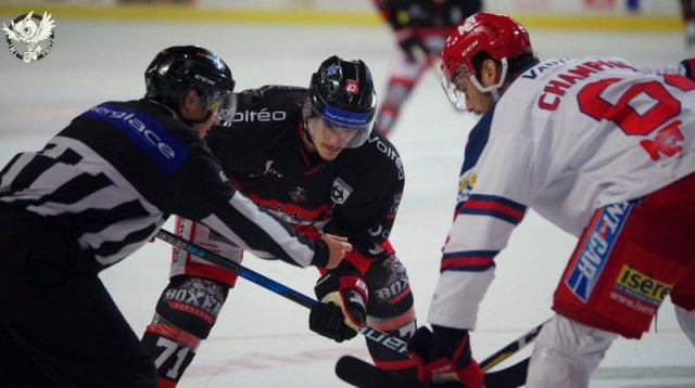 Photo hockey match Bordeaux - Grenoble  le 31/10/2017