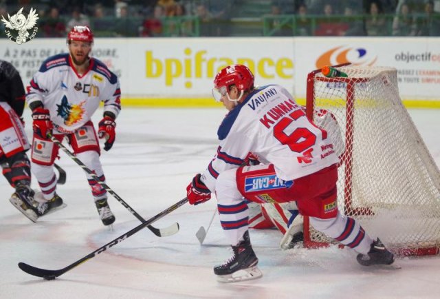 Photo hockey match Bordeaux - Grenoble  le 31/10/2017