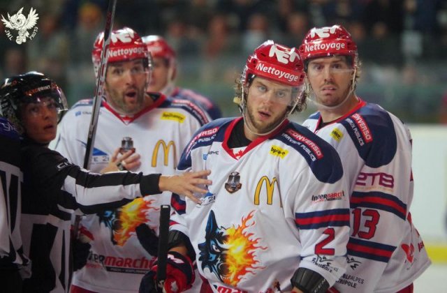 Photo hockey match Bordeaux - Grenoble  le 31/10/2017