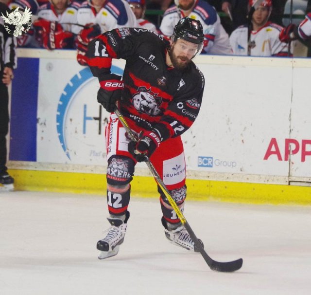 Photo hockey match Bordeaux - Grenoble  le 31/10/2017